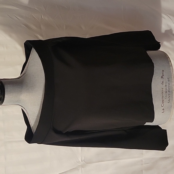 ZARA Basic Collection Woman's Black Off the Shoulder Asymmetric Hem Top, Size: S - Picture 1 of 9